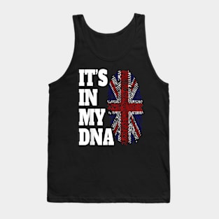 IT'S IN MY DNA British Flag England UK Britain Union Jack Tank Top